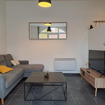 Bel Appartement Grande Terrasse Avec Parking A Dijon Exterior foto