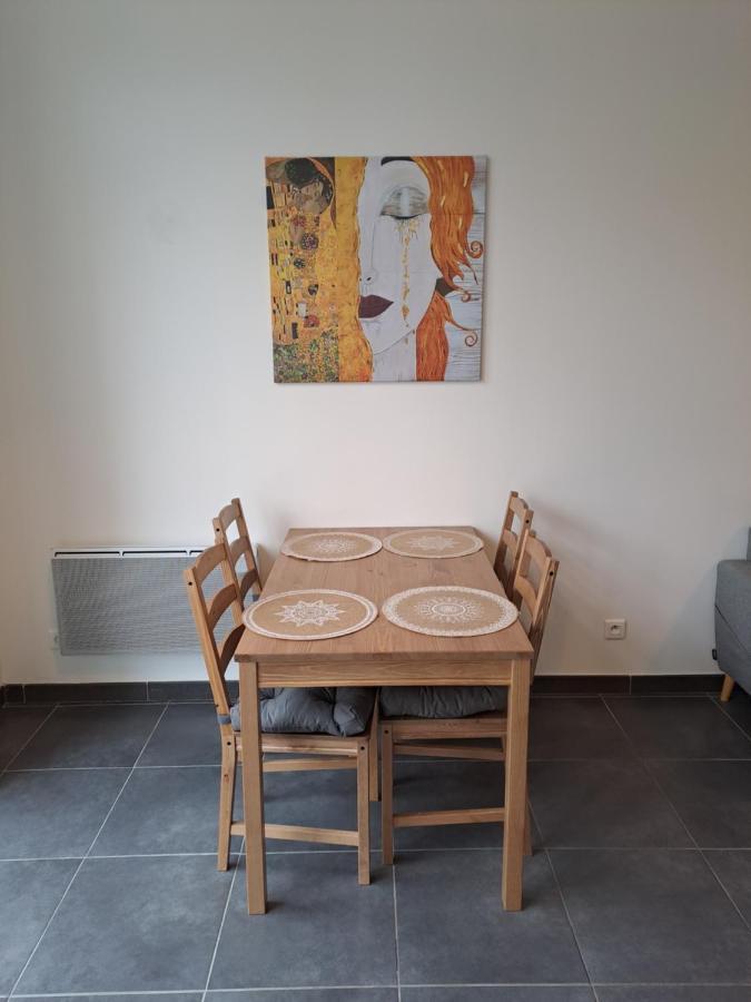 Bel Appartement Grande Terrasse Avec Parking A Dijon Exterior foto